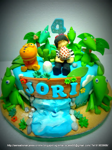 Dinosaur Train Cake