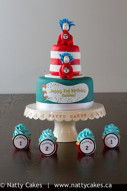 Dr. Seuss Cake