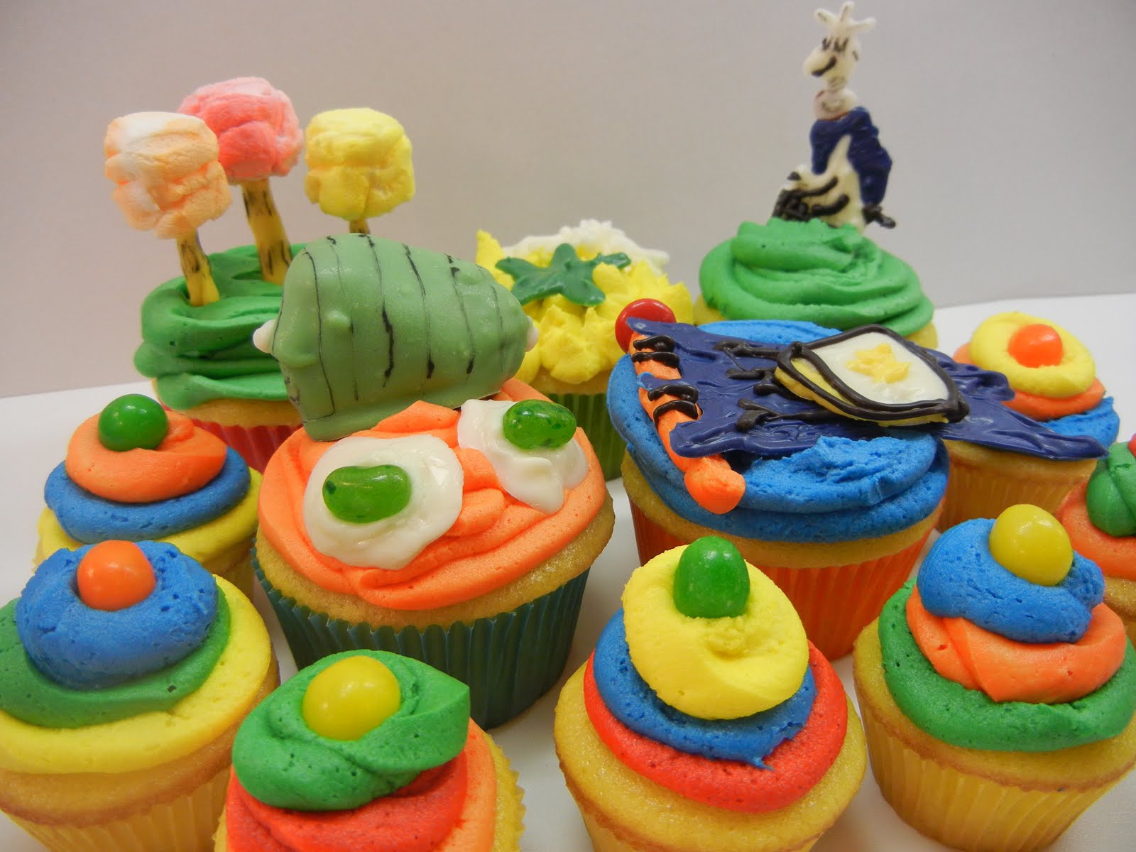 Dr. Seuss Cupcakes