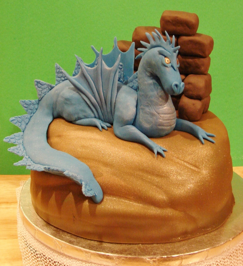 Dragon Birthday Cake