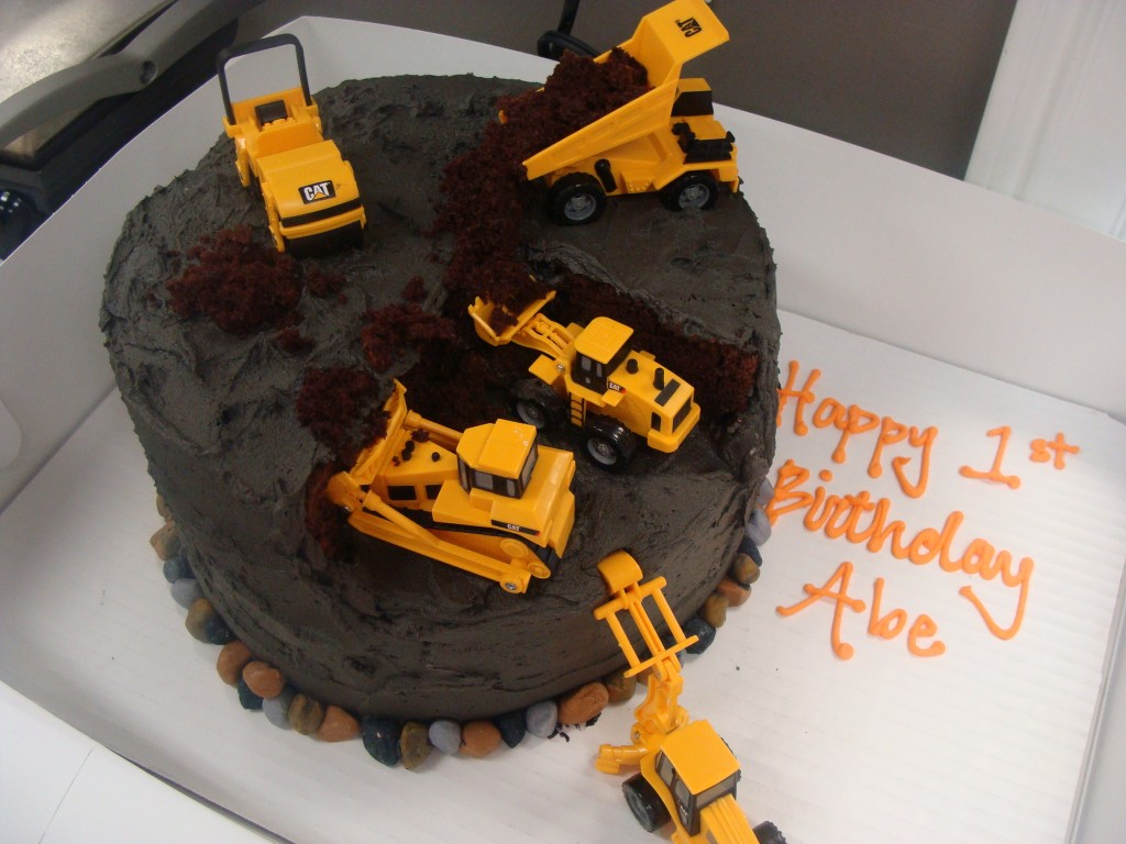 Dump Truck Cake