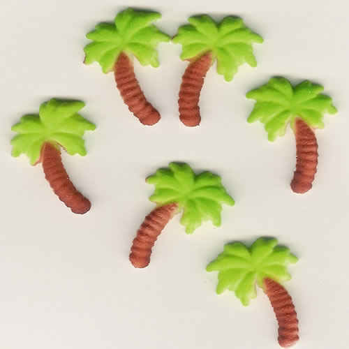 Edible Palm Tree Cake Topper