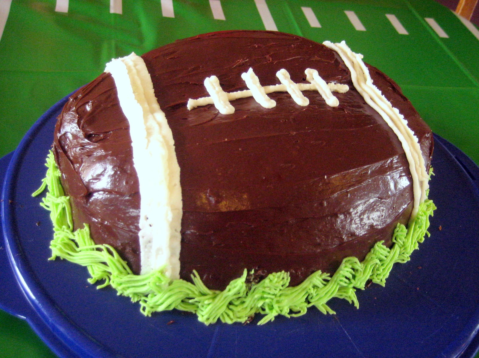 Football Birthday Cake