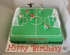 Football Pitch Cake