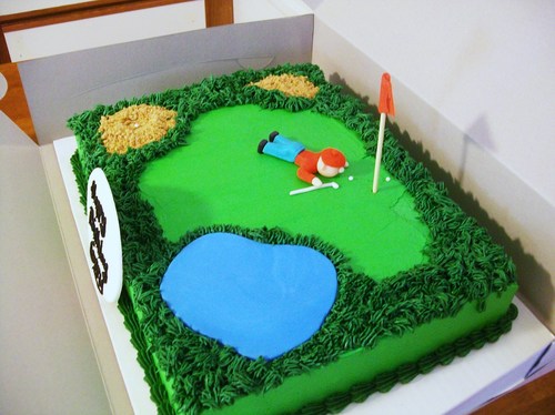 Golf Birthday Cake Ideas