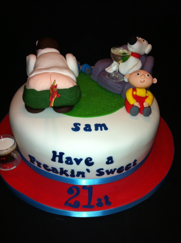 Guys 21st Birthday Cake Ideas