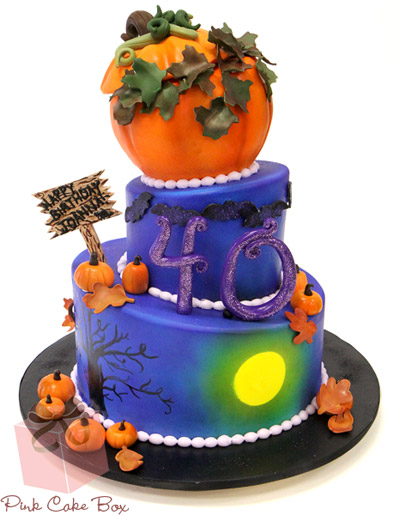 12 Photos of 40th Birthday Cakes Halloween