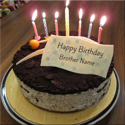 Happy Birthday Brother Cake