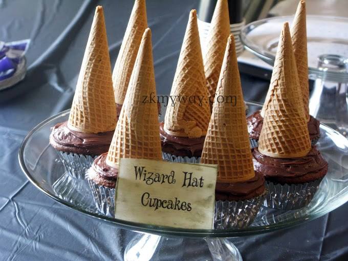 Harry Potter Wizard Hat Cupcakes