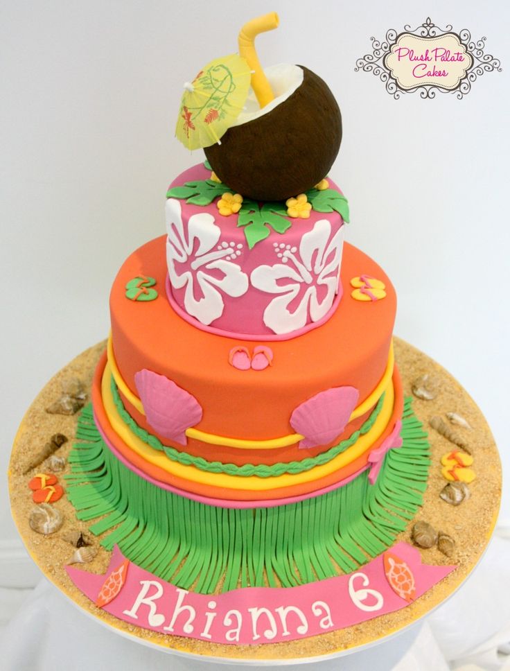 Hawaiian Birthday Cake Ideas