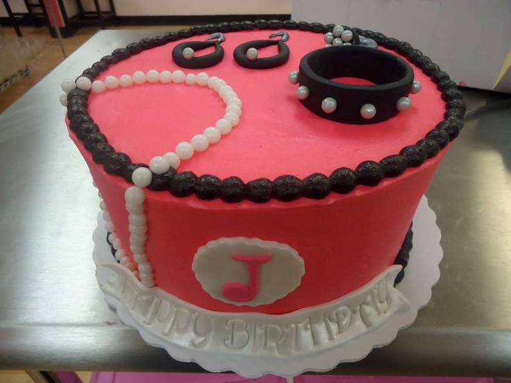 Jewelry Birthday Cake