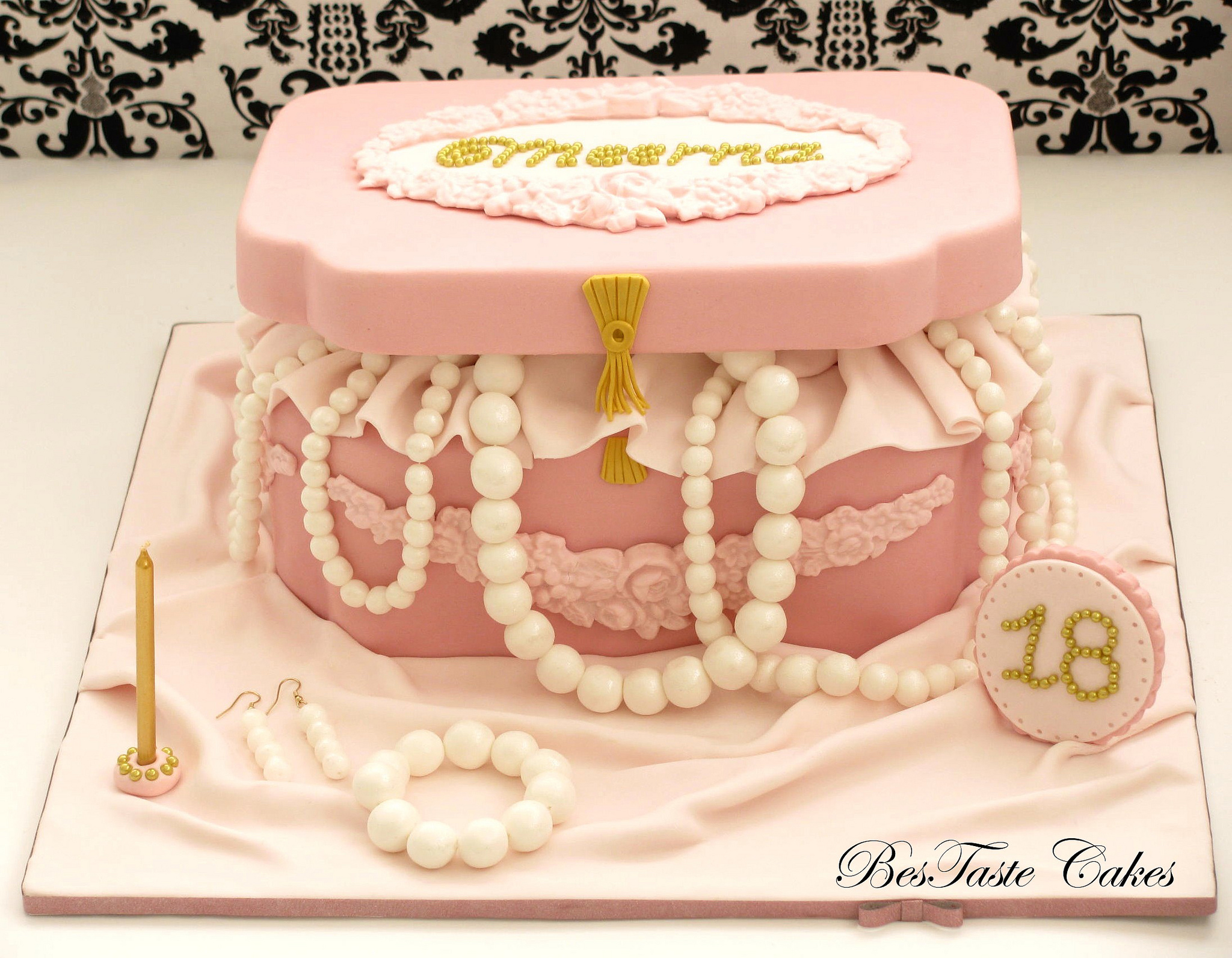 Jewelry Box Cake