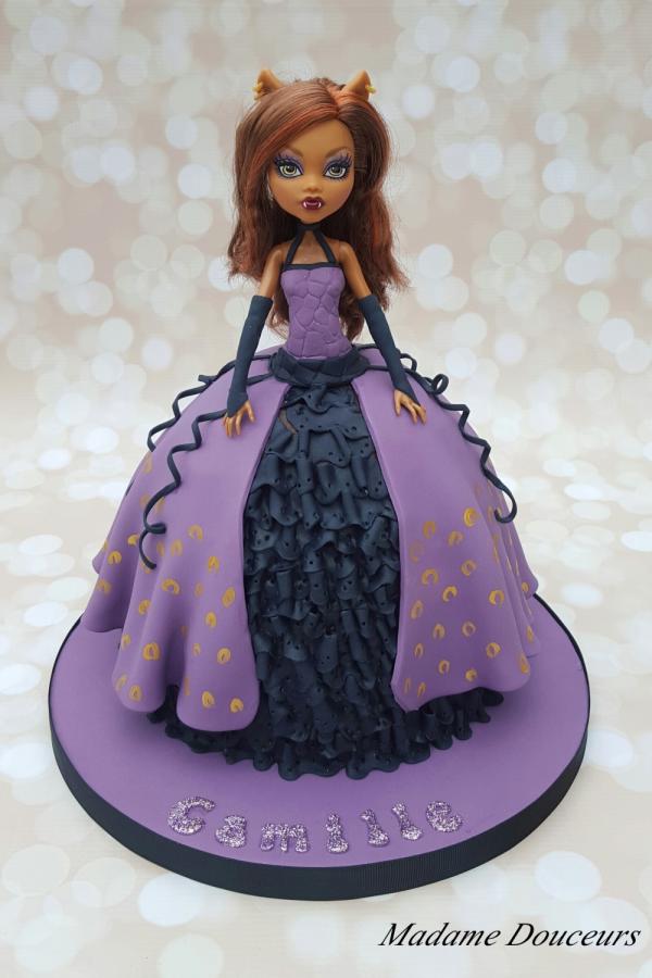 Monster High Doll Cake