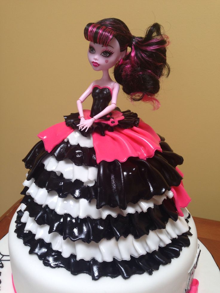 Monster High Doll Cake