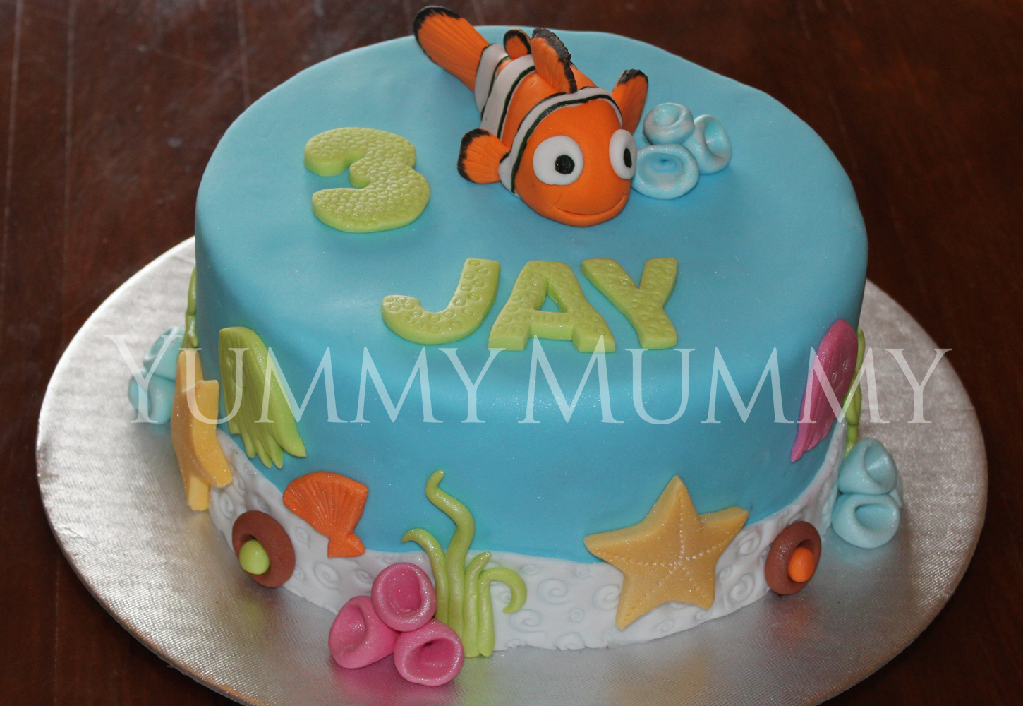 Nemo Birthday Cake