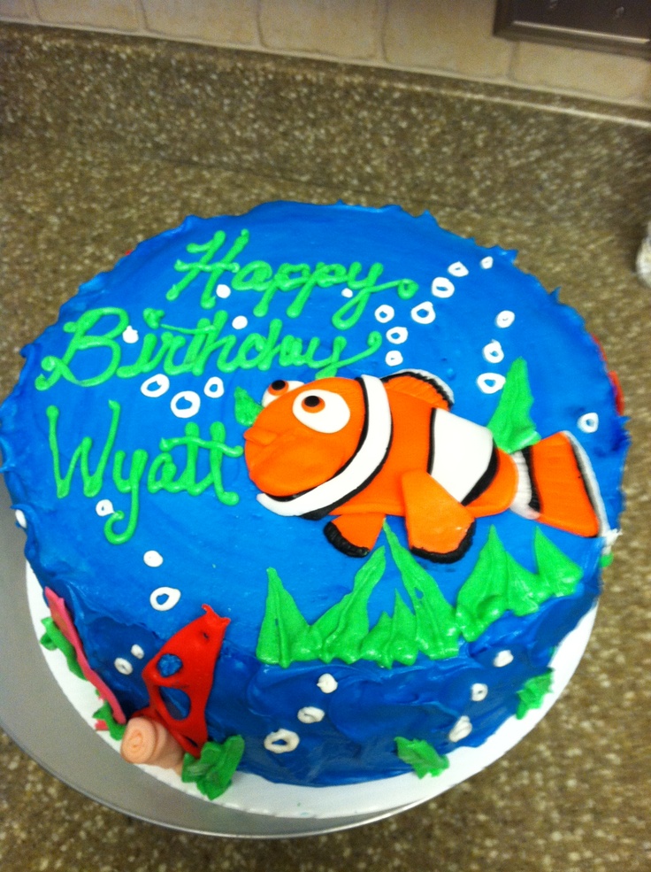 Nemo Birthday Cake