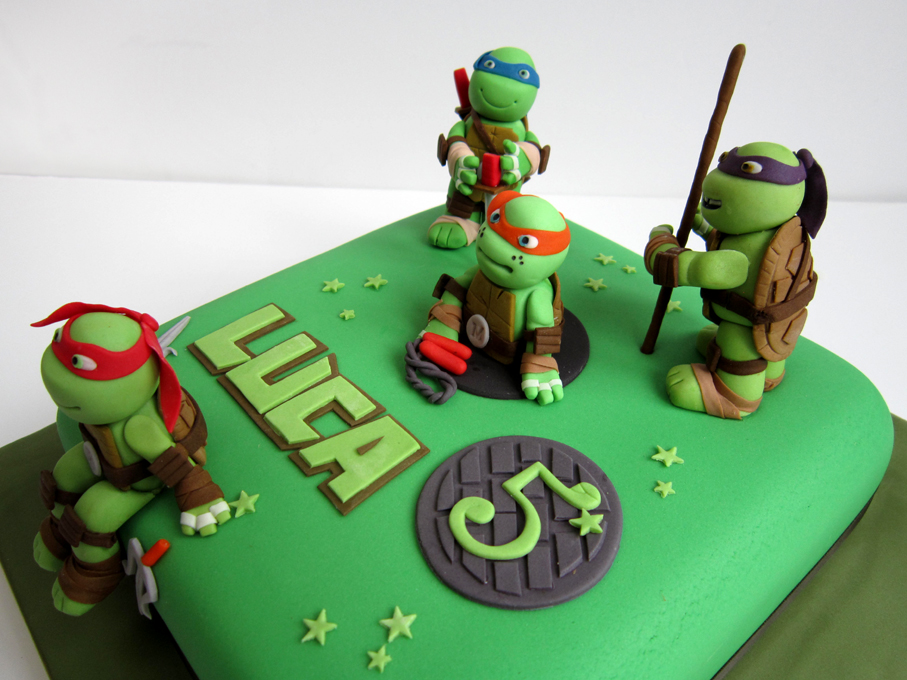 Ninja Turtle Birthday Cake