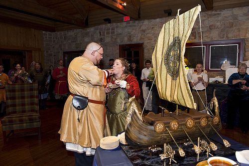 Norse Viking Wedding Cake