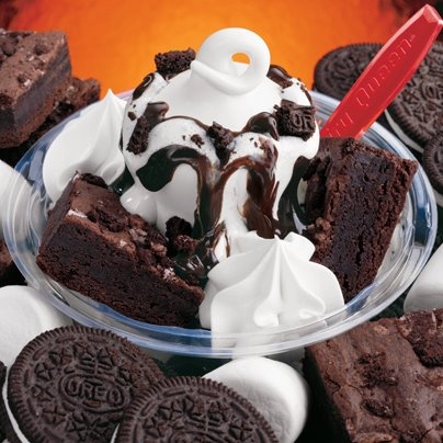 Oreo Brownie Earthquake Dairy Queen Blizzard