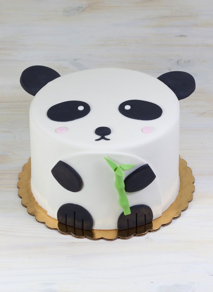 Panda Birthday Cake