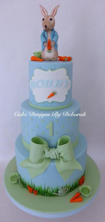 Peter Rabbit 1st Birthday Cake