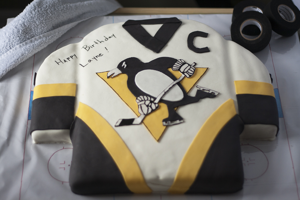 Pittsburgh Penguins Birthday Cake