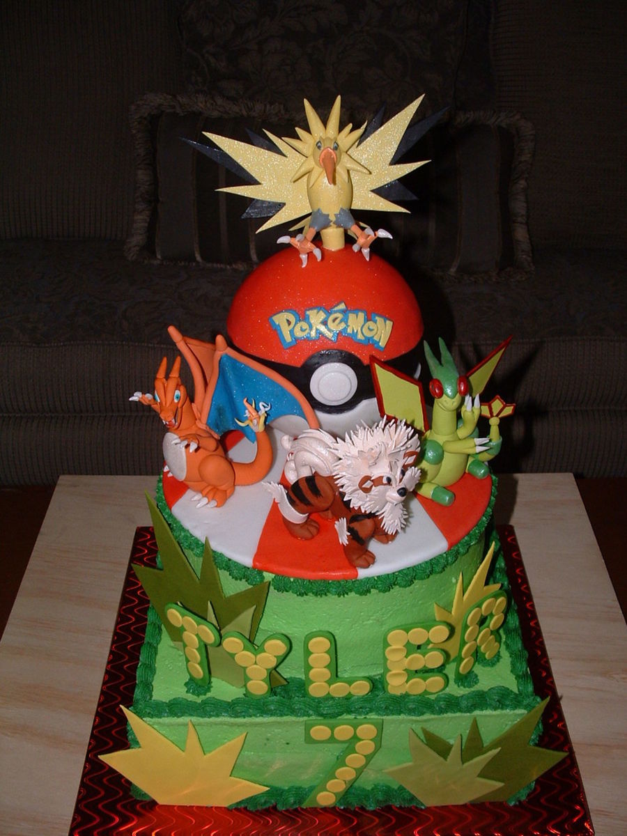 Pokemon Cake