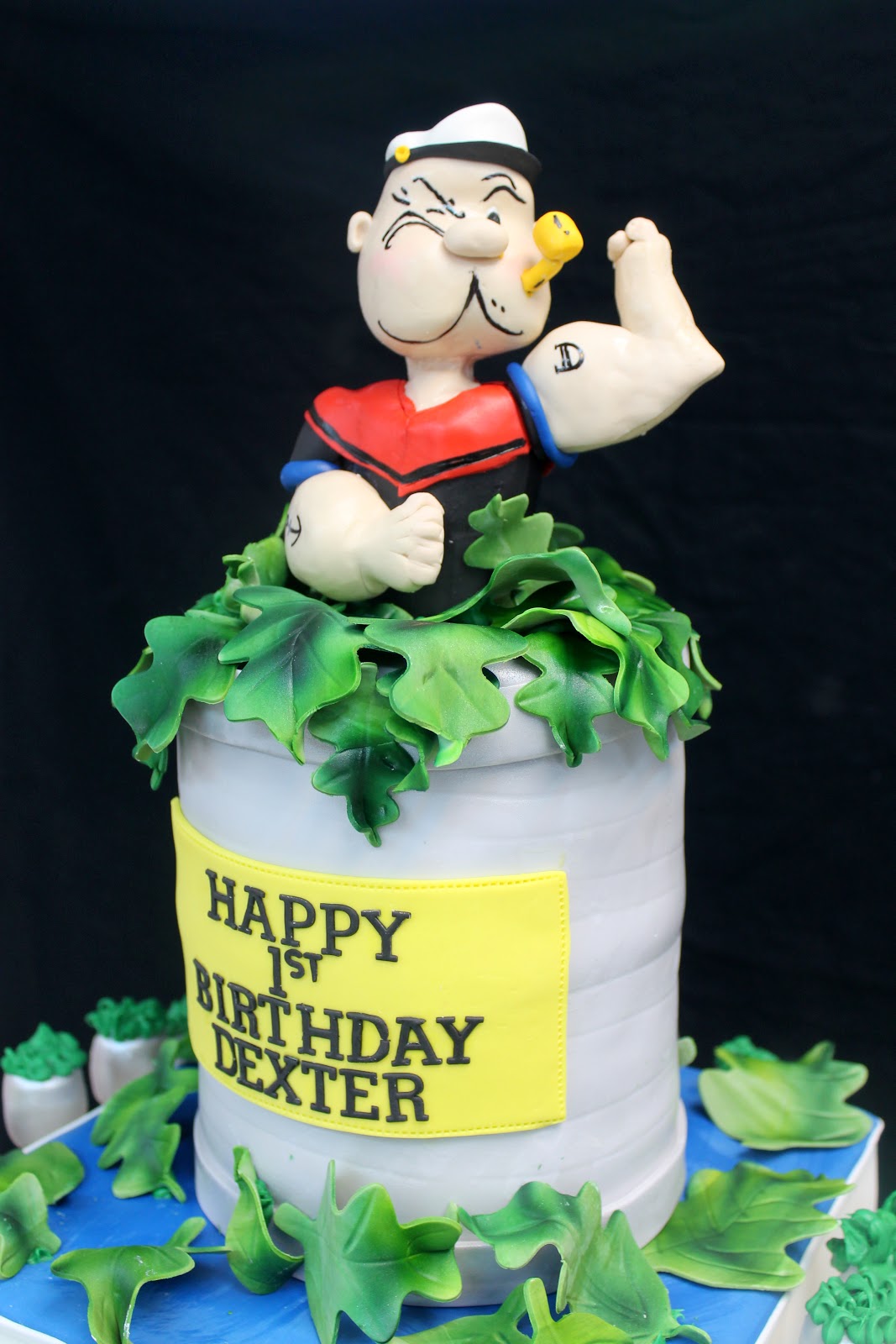 Popeye Spinach Cake