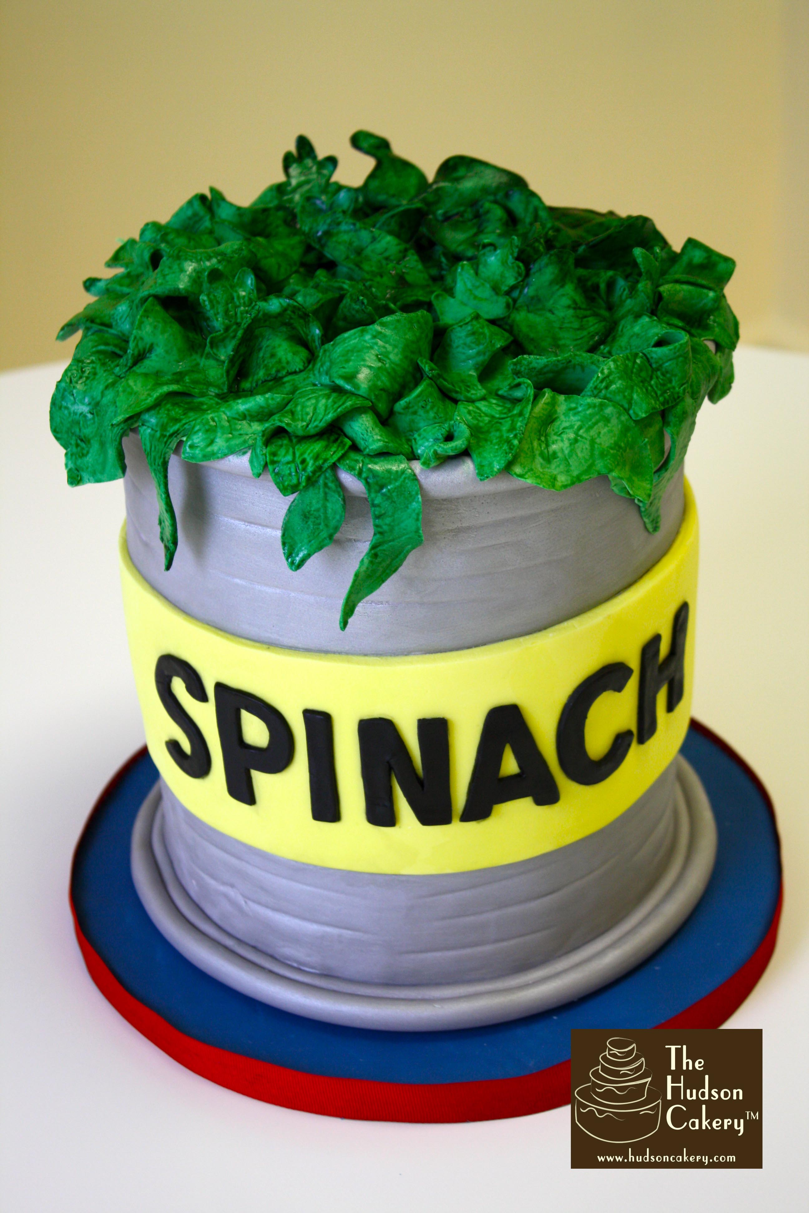 Popeye Spinach Can