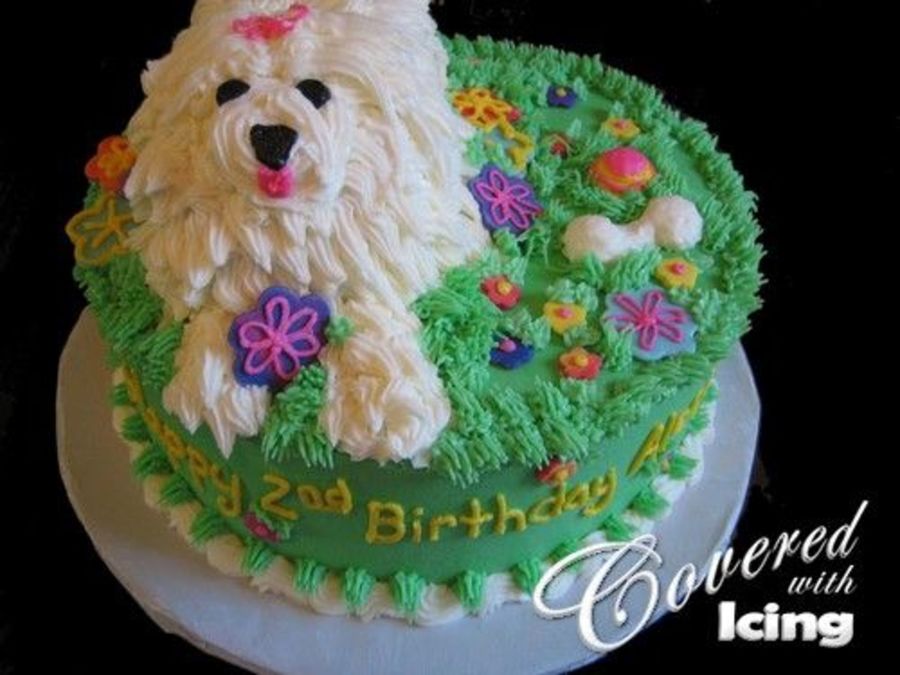 Puppy Dog Birthday Cake