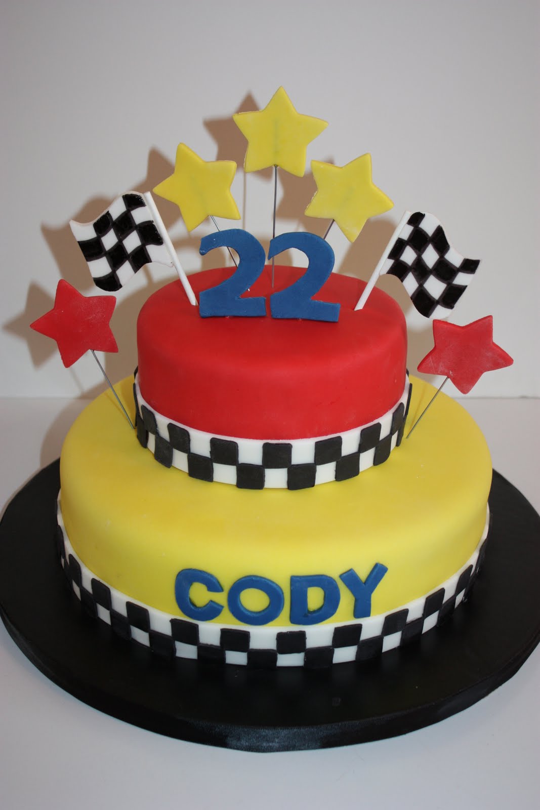 9 Photos of Birthday Cakes Racing Car 19