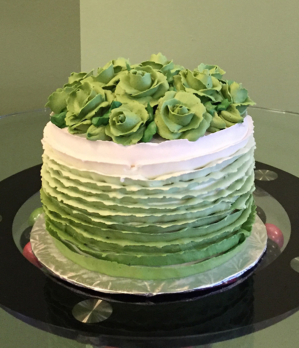 Ribbon Layer Cake