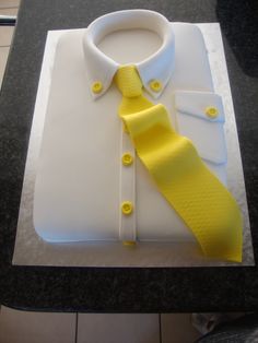 Shirt and Tie Birthday Cake