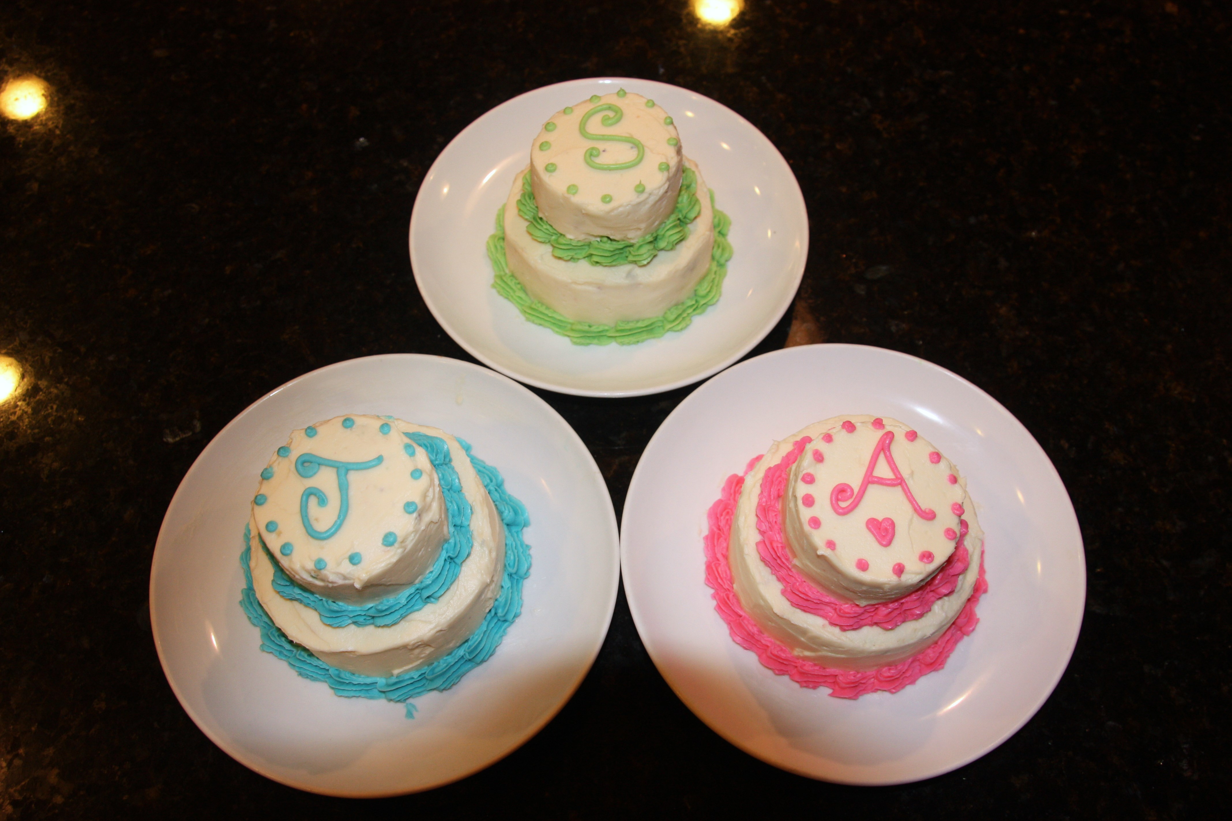 Small Personalized Birthday Cakes