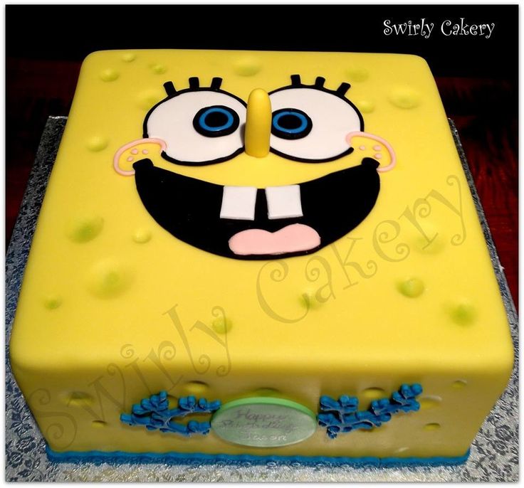 Spongebob Birthday Cake