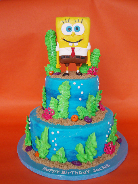 Spongebob Birthday Cake