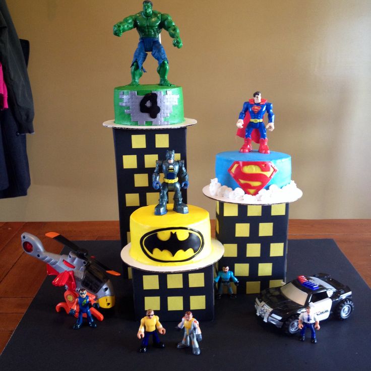 Superhero Cake Ideas