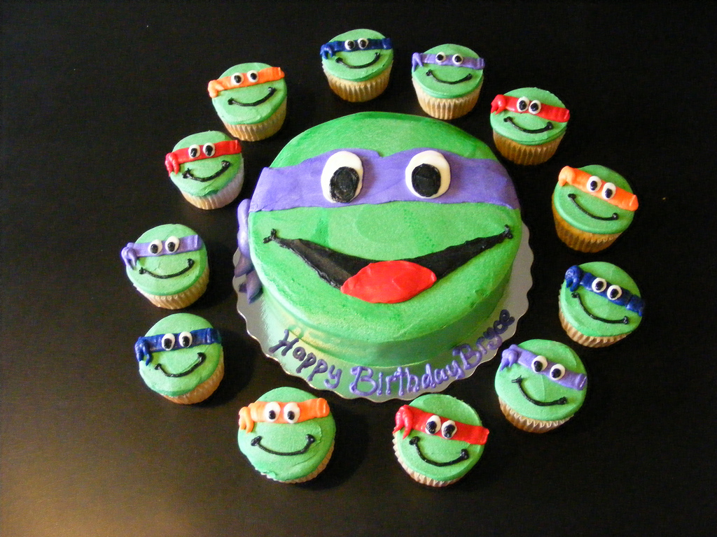 Teenage Mutant Ninja Turtle Cake Ideas Easy