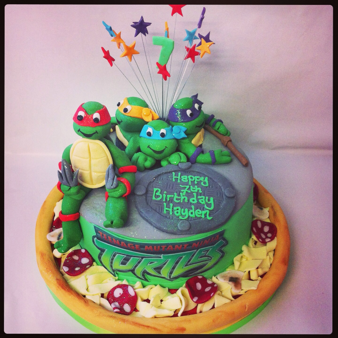 Teenage Mutant Ninja Turtle Cake