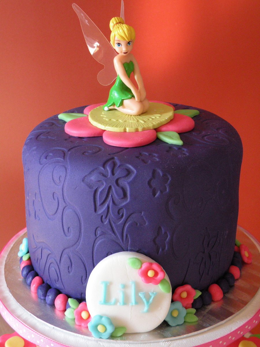 Tinkerbell Birthday Cake