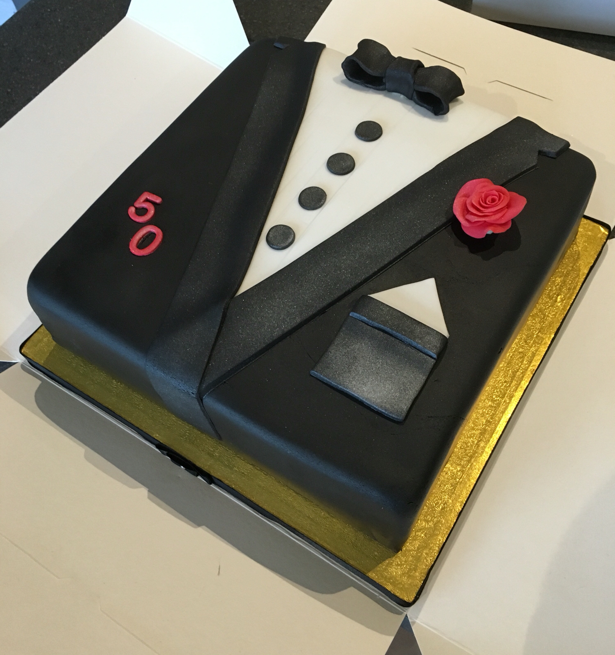 Tuxedo Birthday Cakes for Men