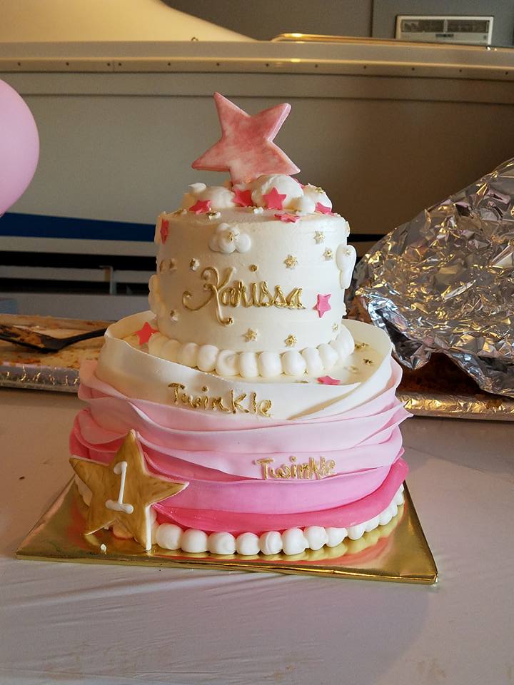 Twinkle Twinkle Little Star Birthday Cake