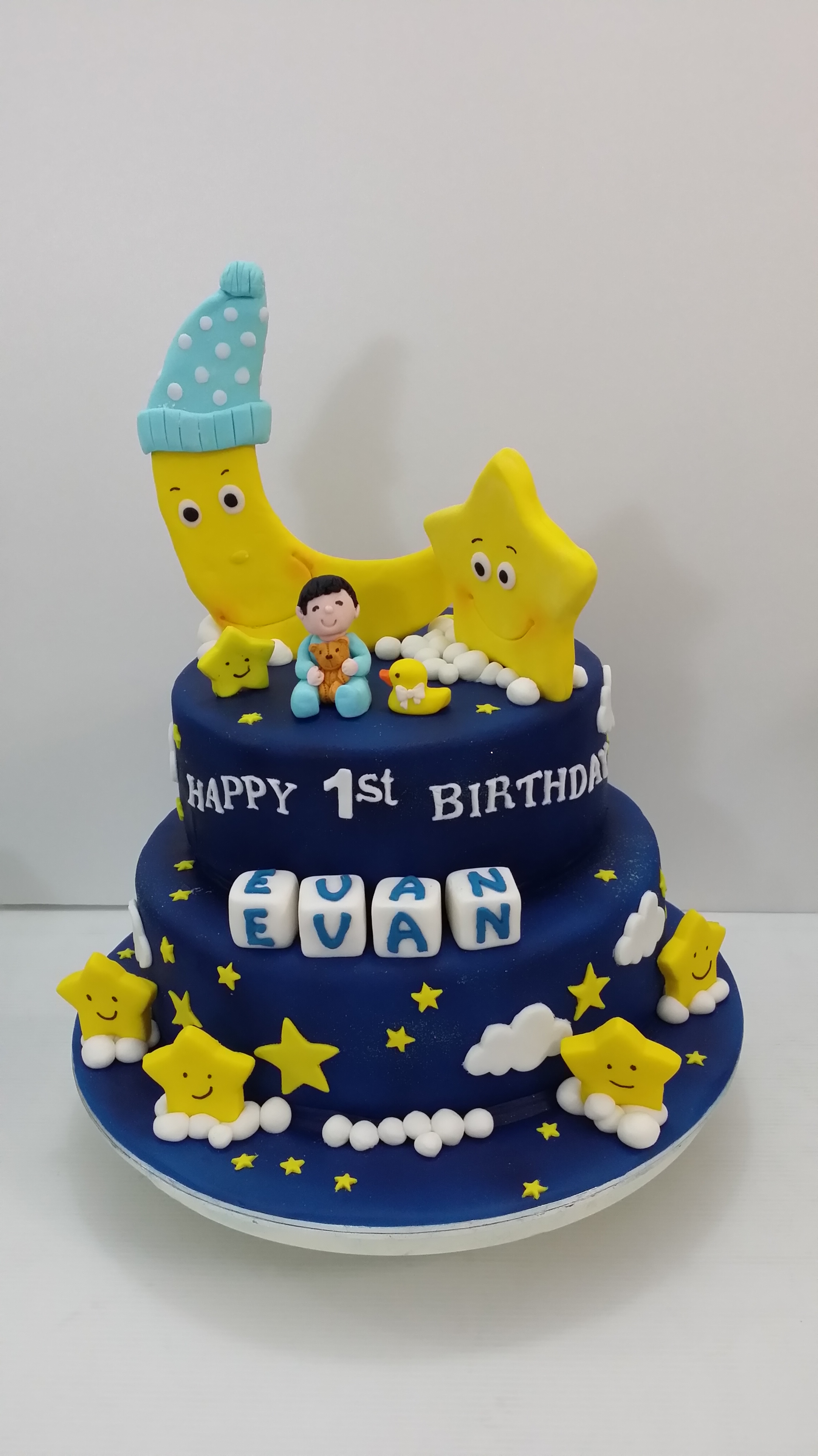 Twinkle Twinkle Little Star Birthday Cake