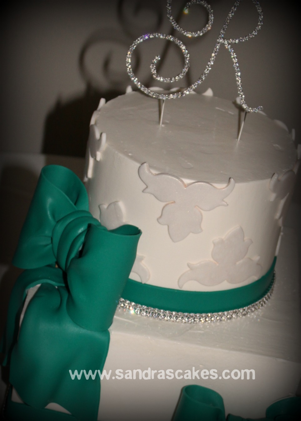 Wedding Cake with Bling