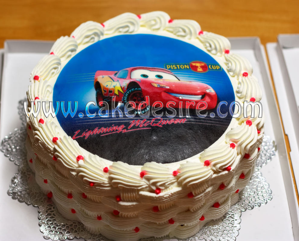 Cakes with Rice Paper Images