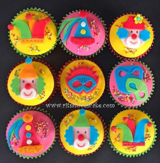 Carnival Cupcakes