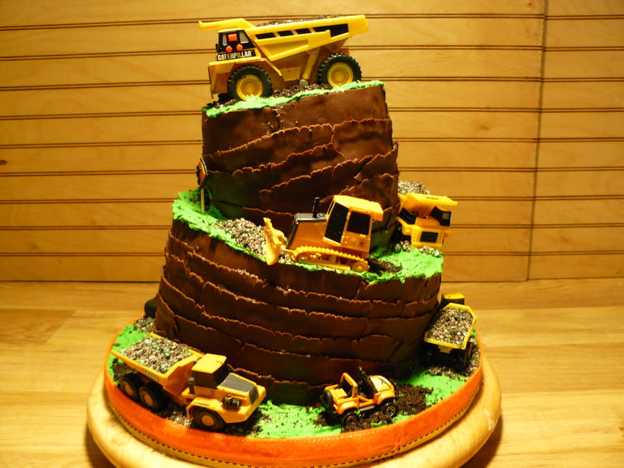 Construction Themed Cake