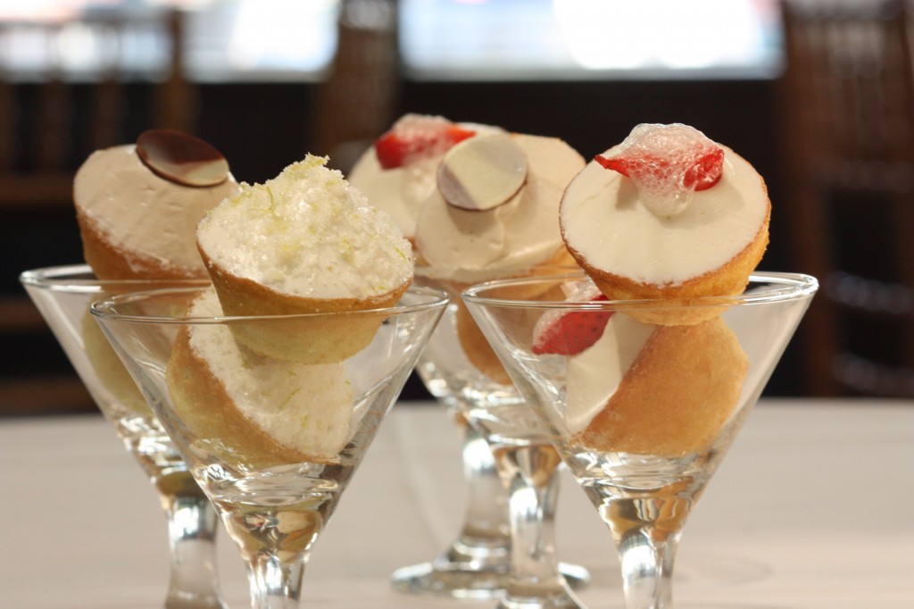 Cupcakes in Margarita Glasses