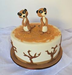 Desert Landscape Cake