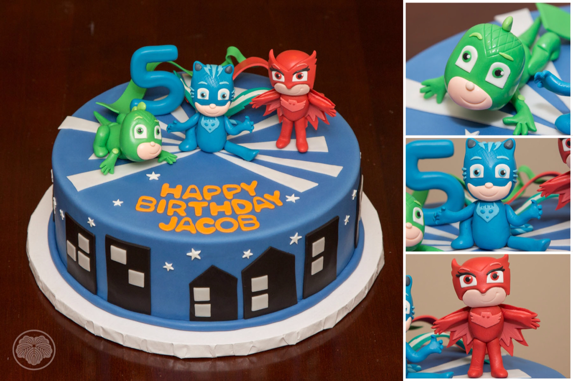 Disney PJ Masks Birthday Cakes